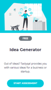Startup business idea generator