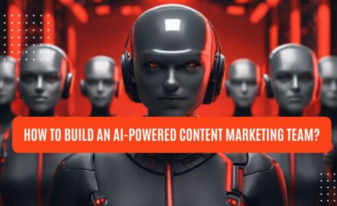 how to build an ai powered content marketing team?