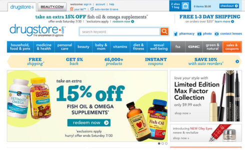 why did drugstore.com fail?