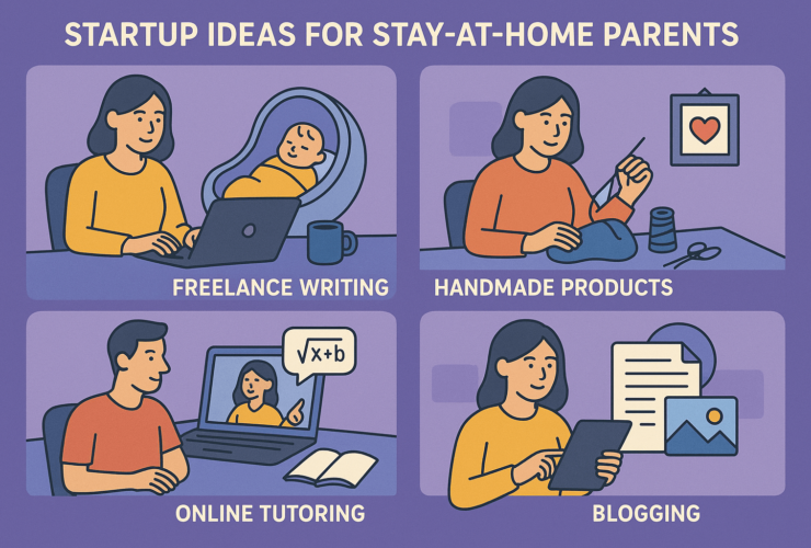25 Startup Ideas for Stay-at-Home Parents