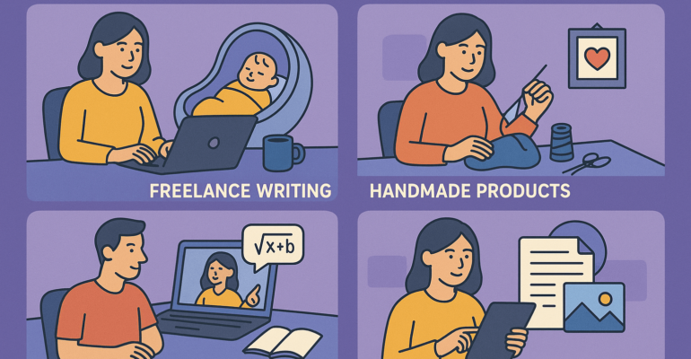25 Startup Ideas for Stay-at-Home Parents