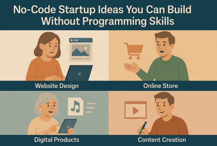 50 No-Code Startup Ideas You Can Build Without Programming Skills